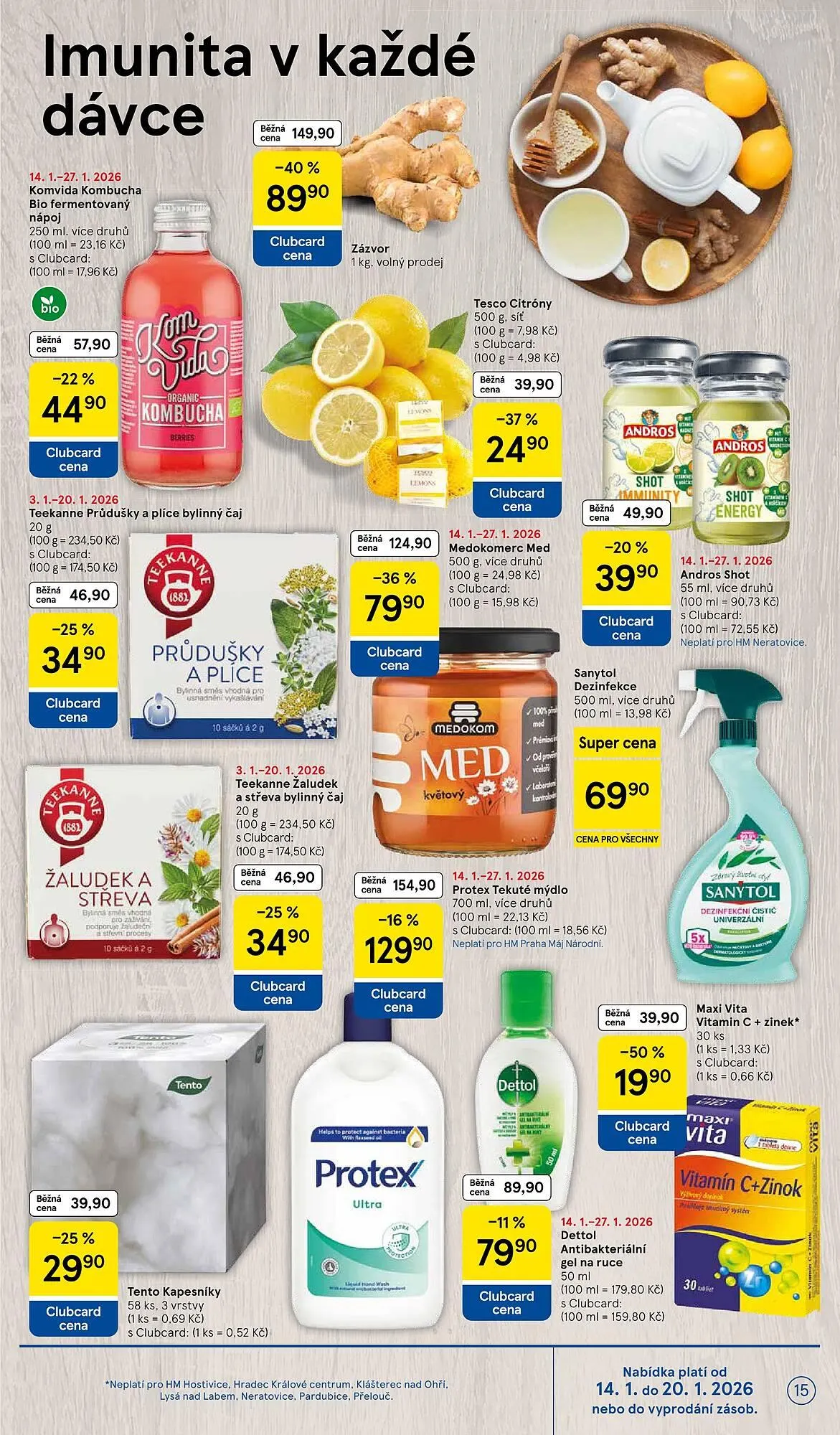 Tesco leták - 14. ledna 20. ledna 2026 - Page 15