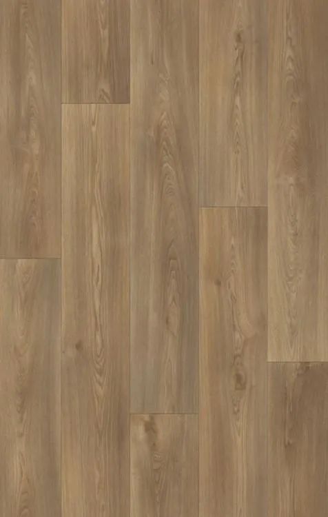 PVC podlaha ADAM 666 D (Vesna), šíře 400 cm, hnědá