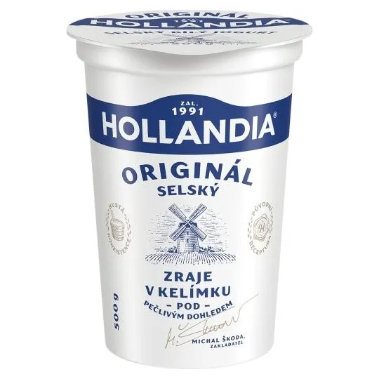 Hollandia Selský jogurt bílý s kulturou BiFi 500g