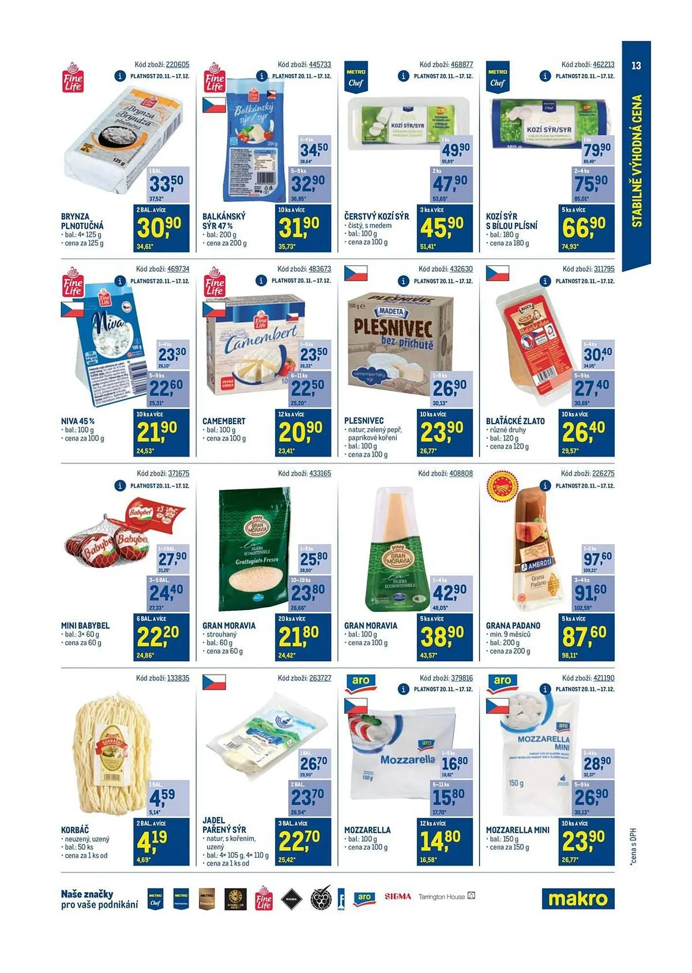 Makro leták - 20. listopadu 28. ledna 2025 - Page 13