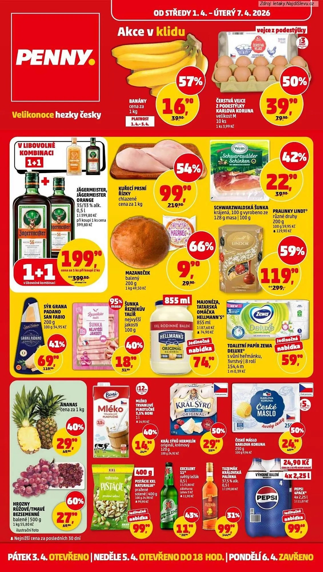 Penny Market leták - 1. dubna 7. dubna 2026 - Page 1