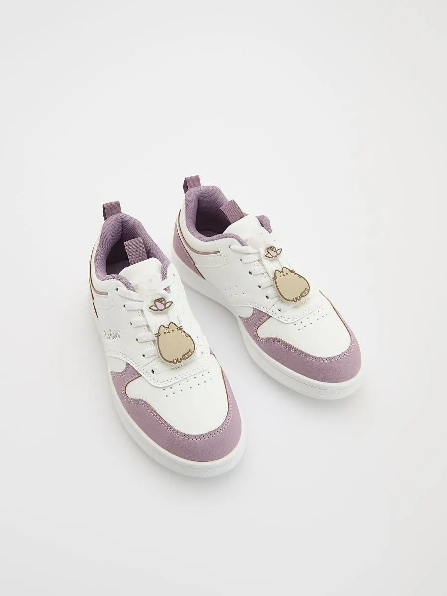 Pusheen tenisky z umělé kůže