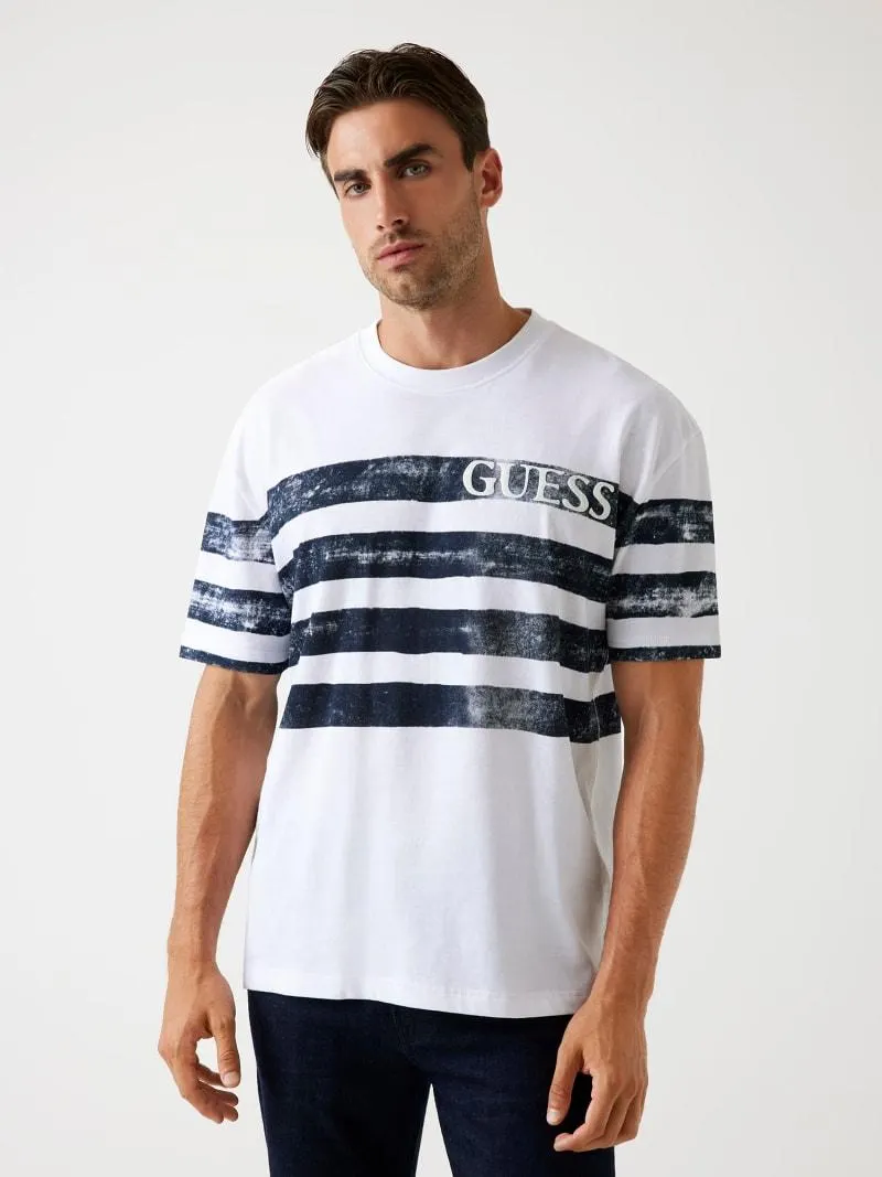 Camiseta con logotipo oversize