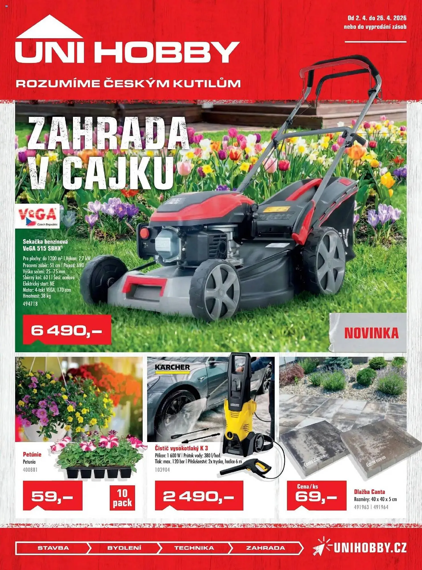 Uni Hobby leták - 2. dubna 26. dubna 2026 - Page 1