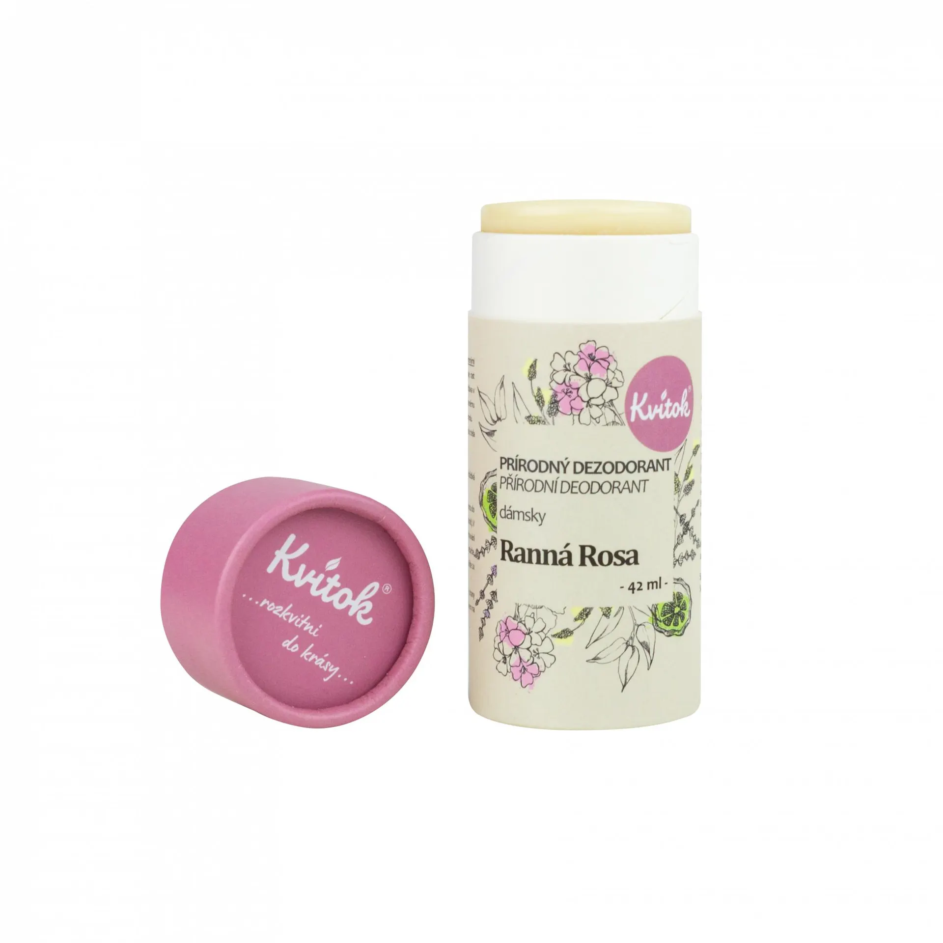 Kvitok Tuhý deodorant Ranní rosa (42 ml)