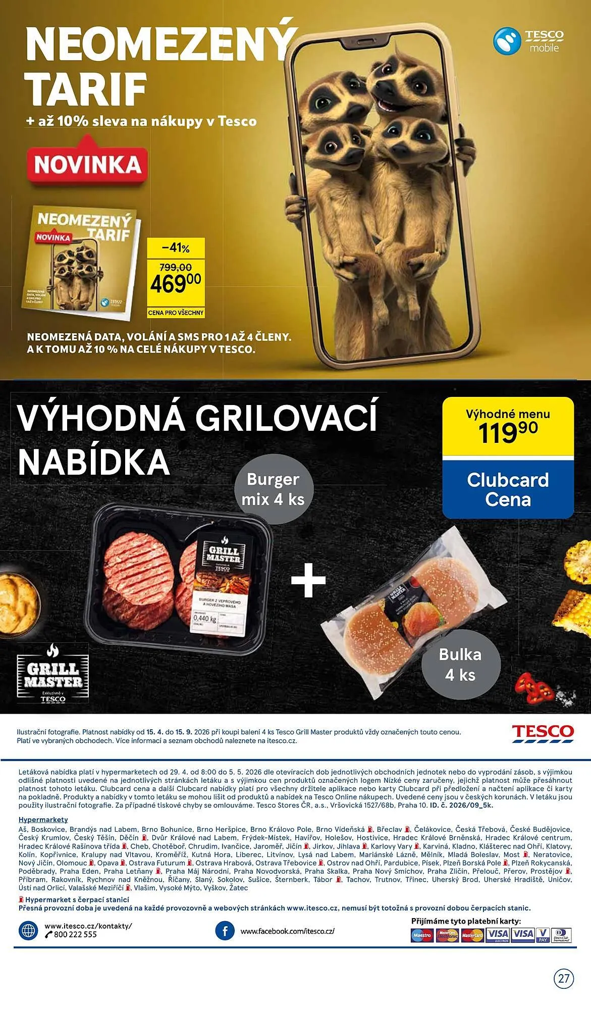 Tesco leták - 29. dubna 5. května 2026 - Page 27