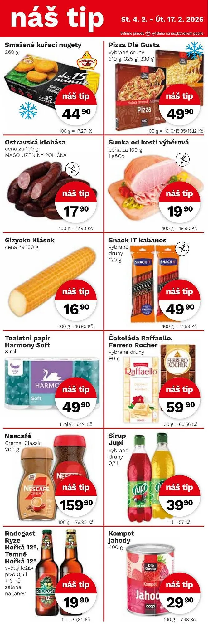 Konzum leták - 4. února 17. února 2026 - Page 4