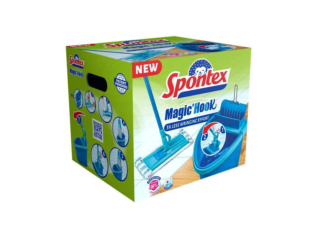 Mop Spontex Magic Hook system