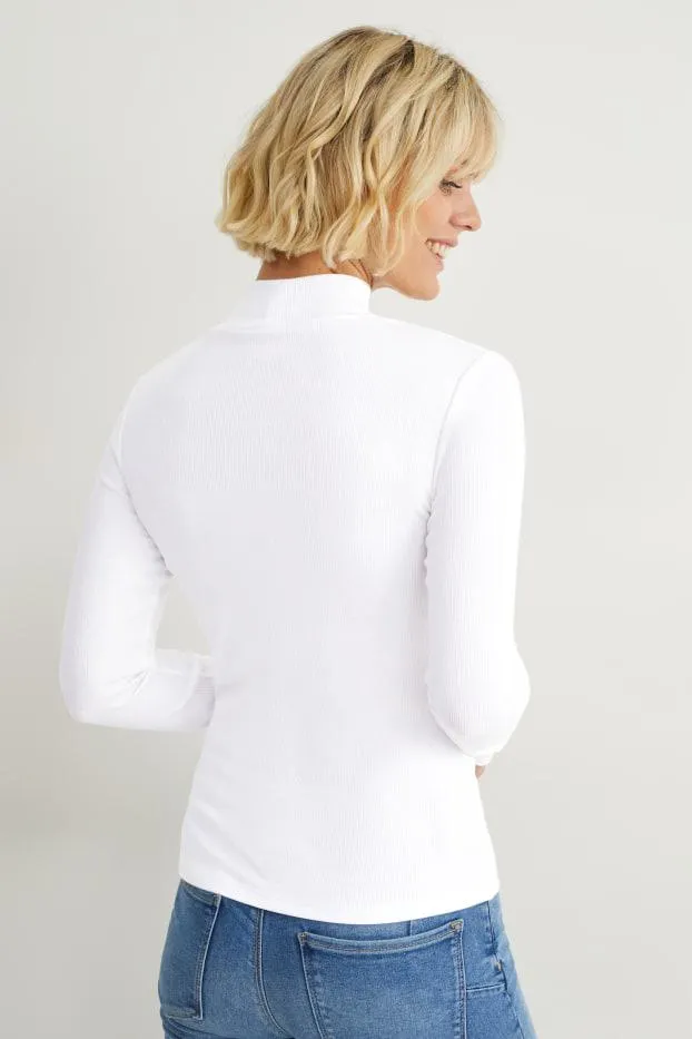 Tričko s dlouhým rukávem basic