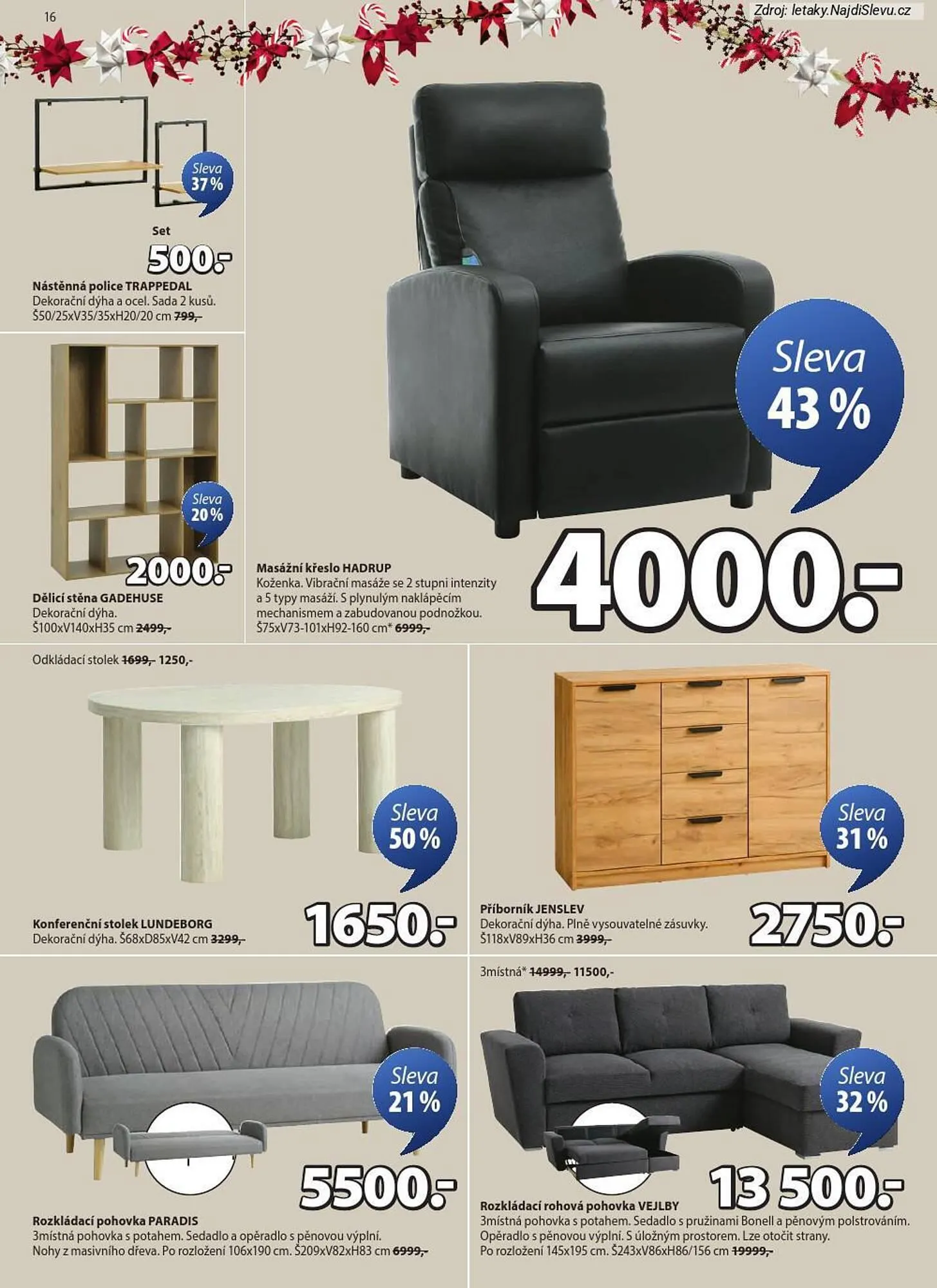 JYSK leták - 8. prosince 24. prosince 2025 - Page 16