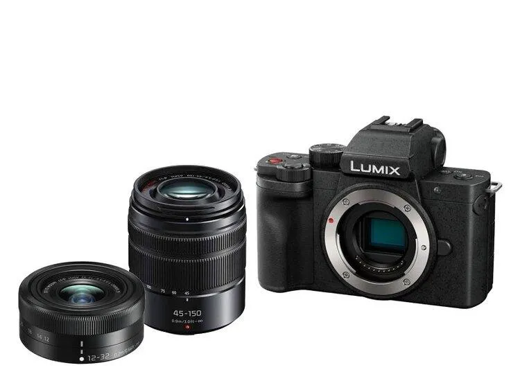 Panasonic Lumix DC-G100D + 12-32mm & 45-150mm