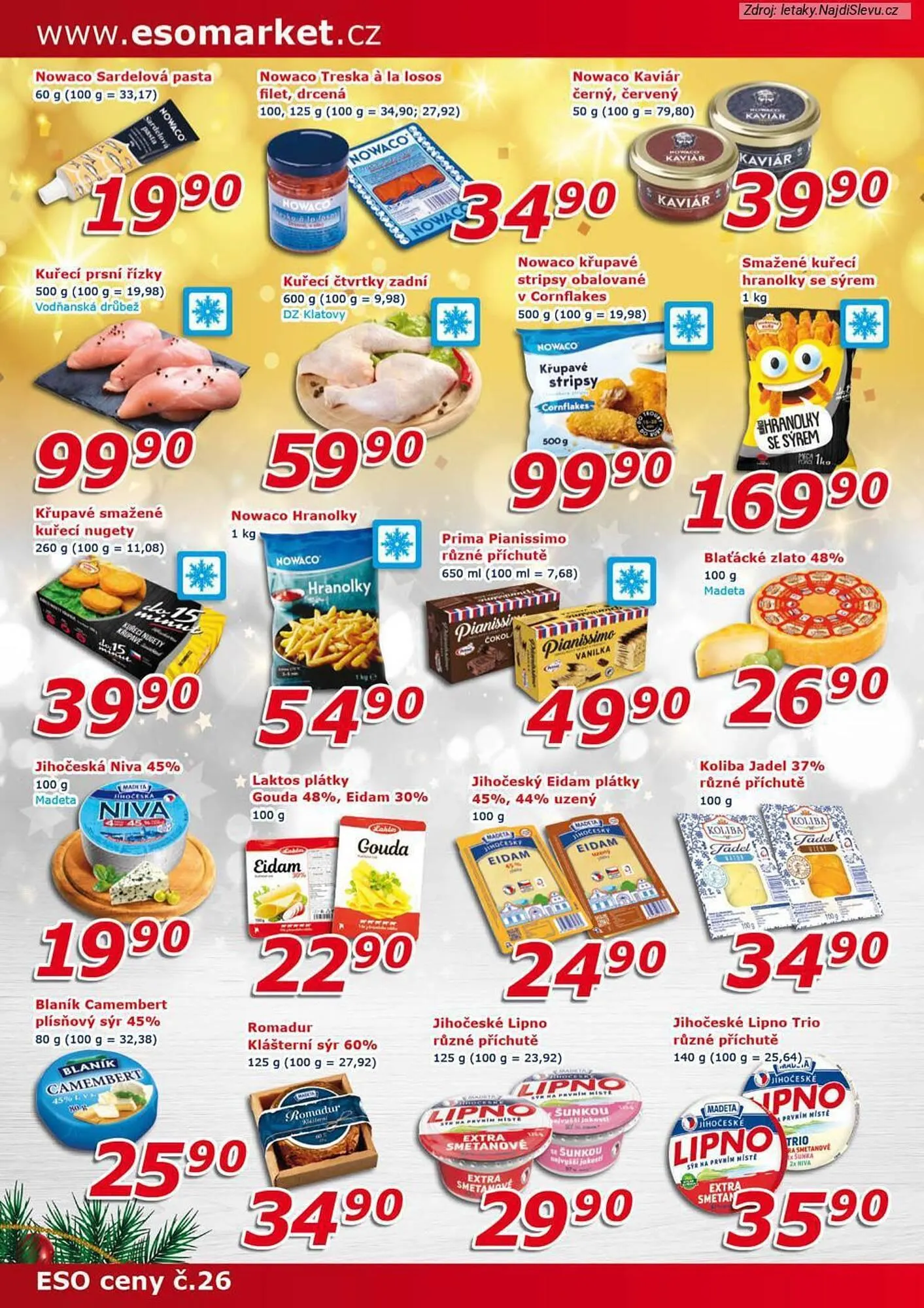 ESO MARKET leták - 10. prosince 31. prosince 2025 - Page 4