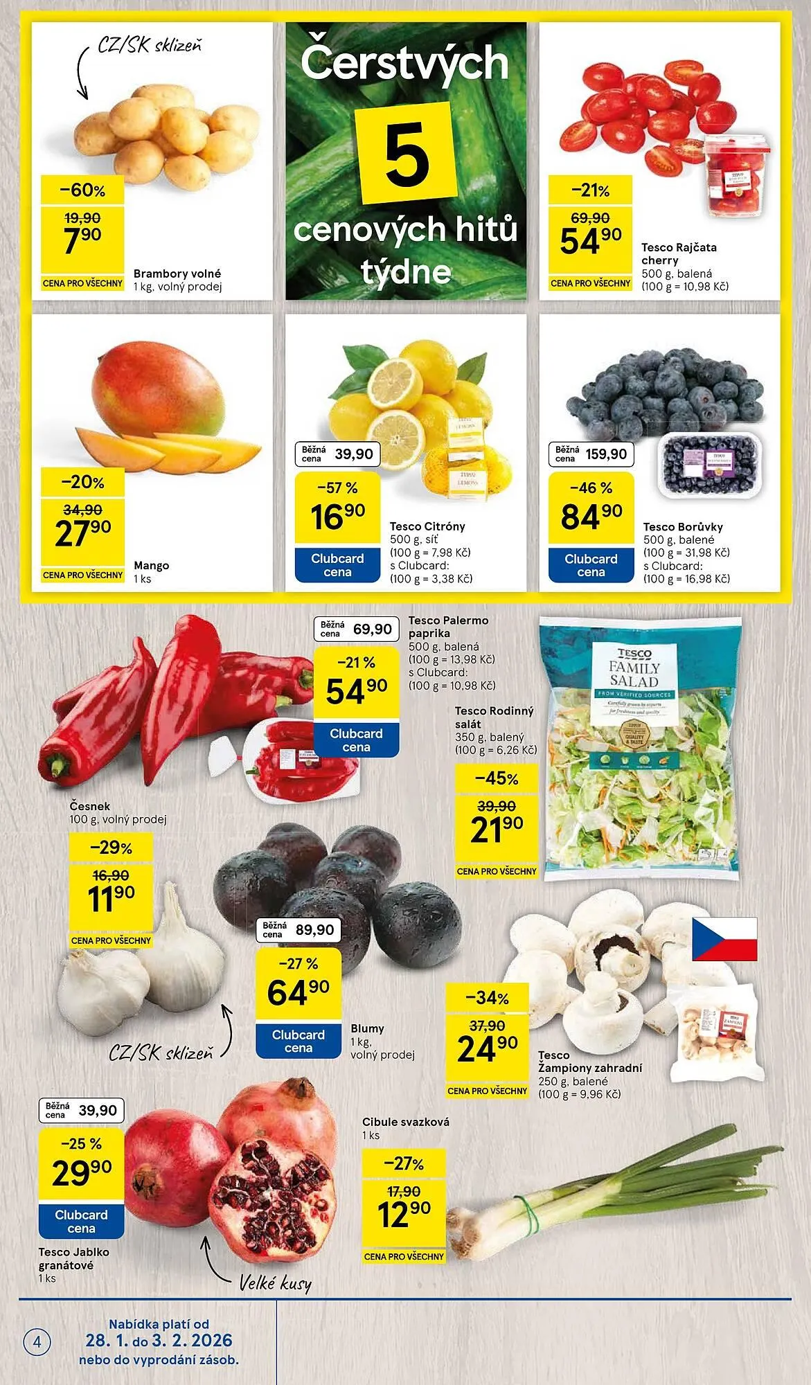 Tesco leták - 28. ledna 3. února 2026 - Page 4