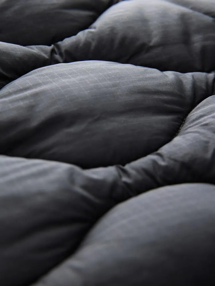 Černý - Lehké prošívané Bunda