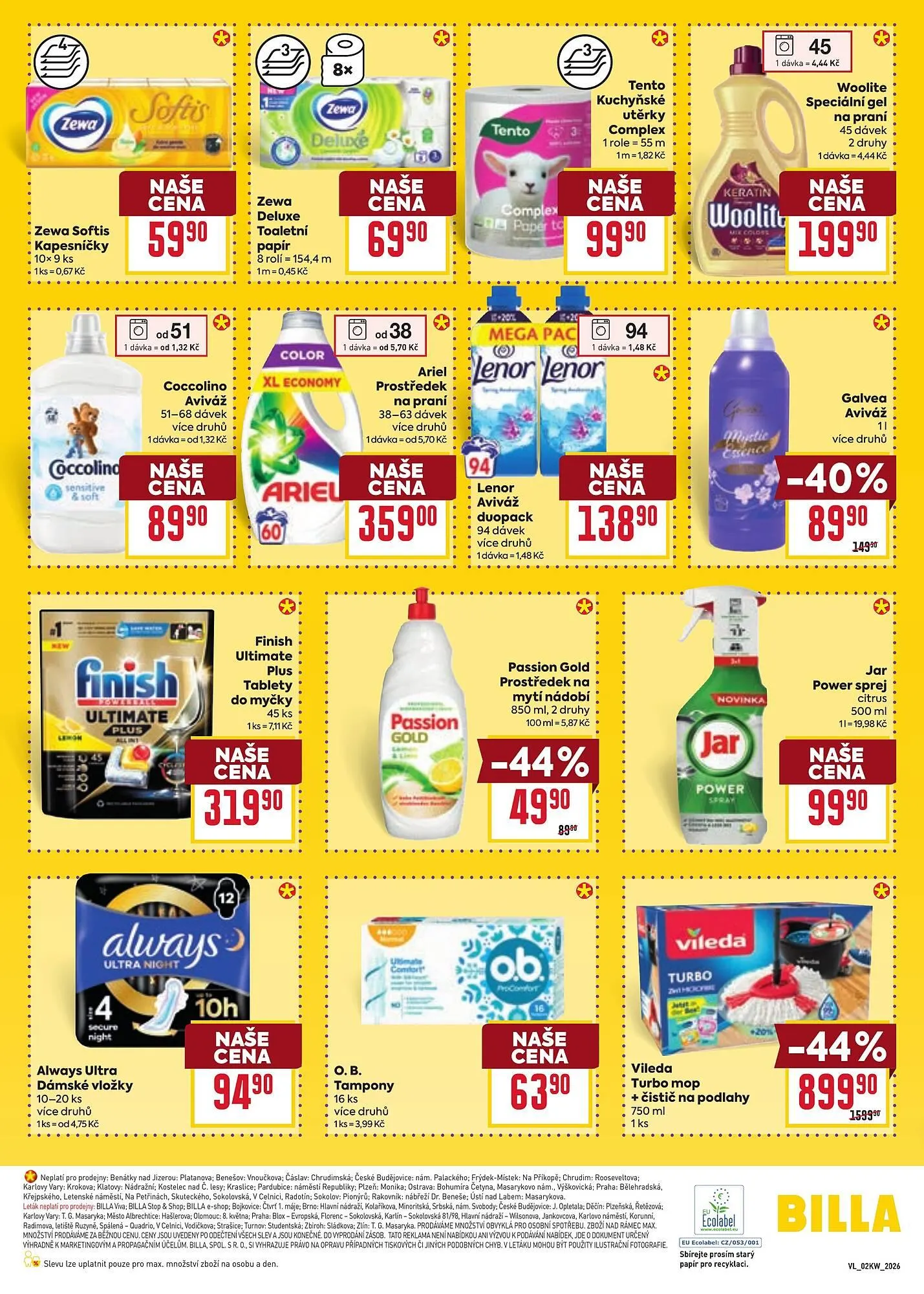 Billa leták - 7. ledna 13. ledna 2026 - Page 32
