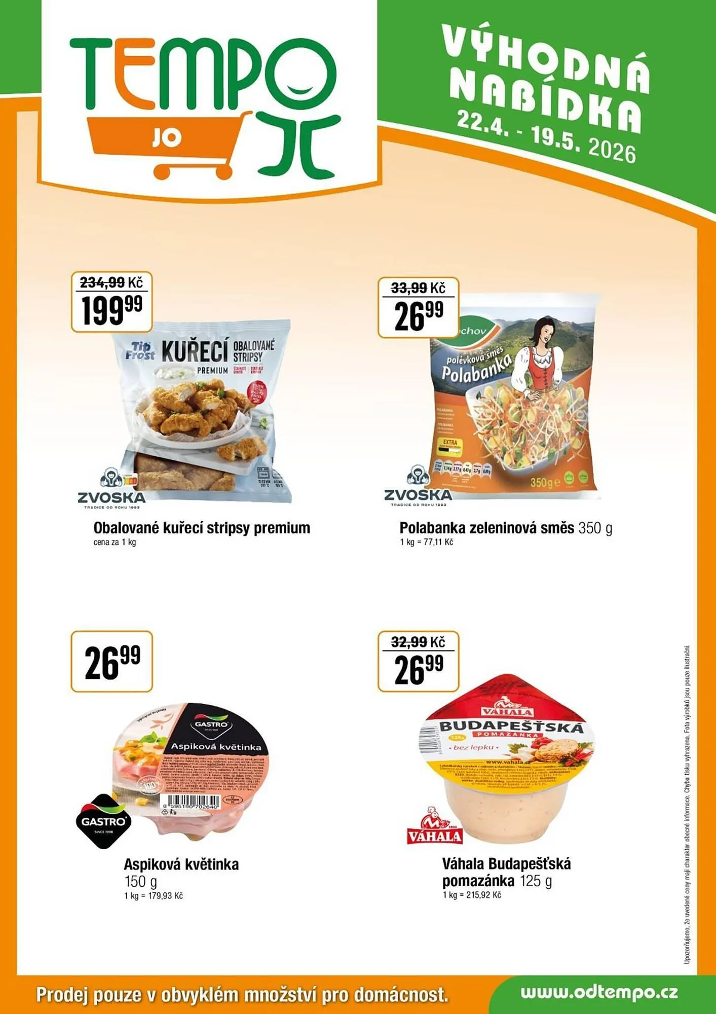 TEMPO leták - 22. dubna 19. května 2026 - Page 5