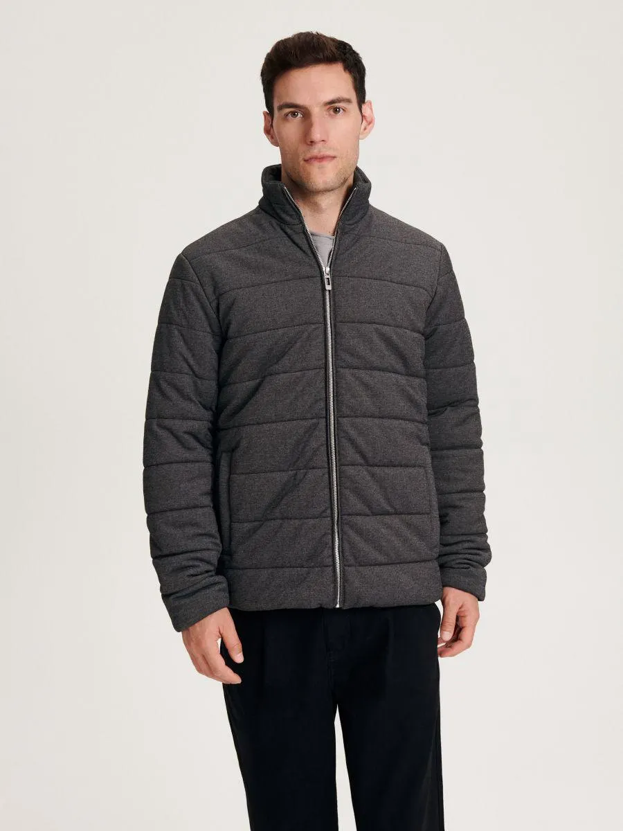 Prošívaná bunda se stojáčkem