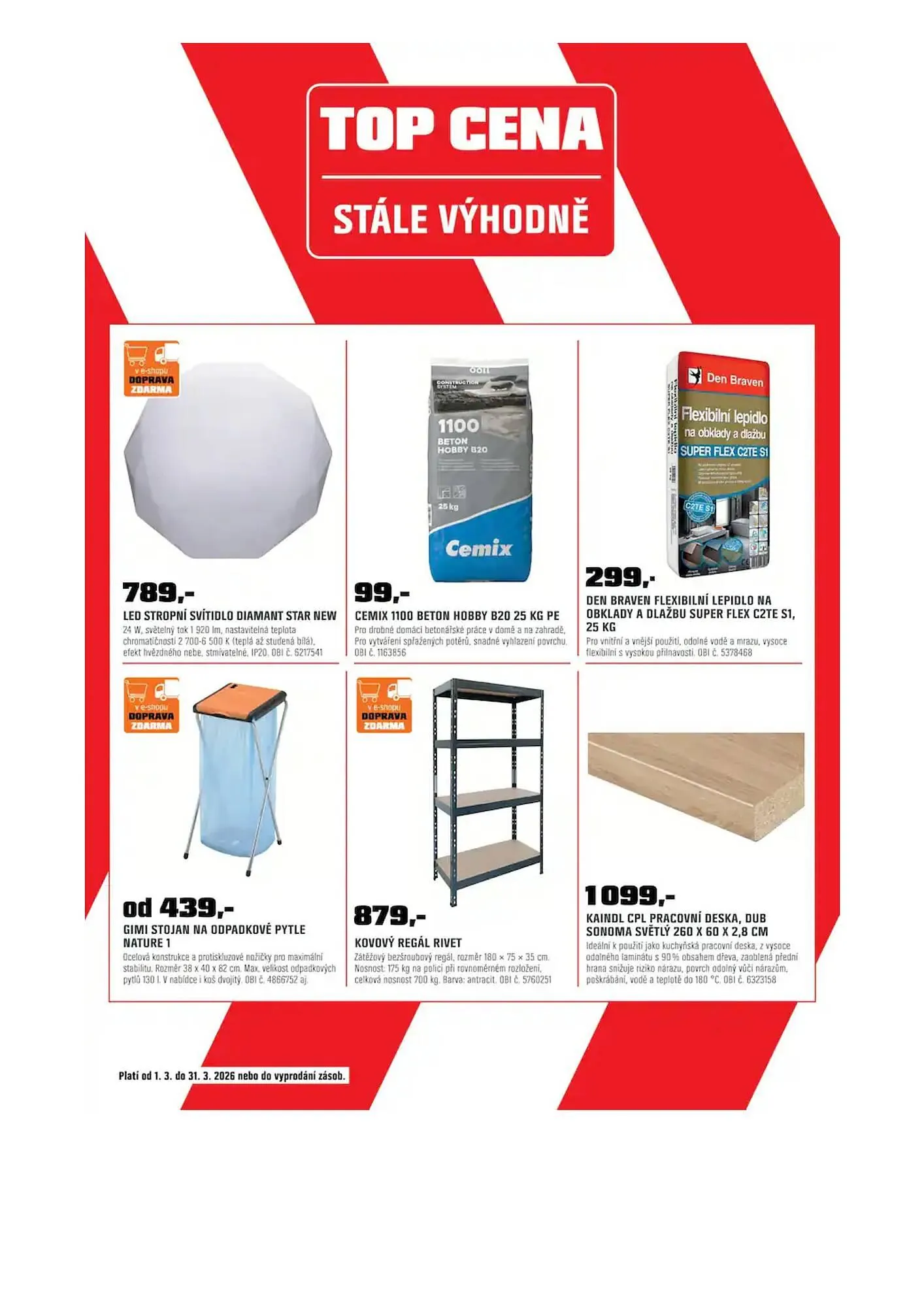 OBI leták - 16. března 31. března 2026 - Page 22