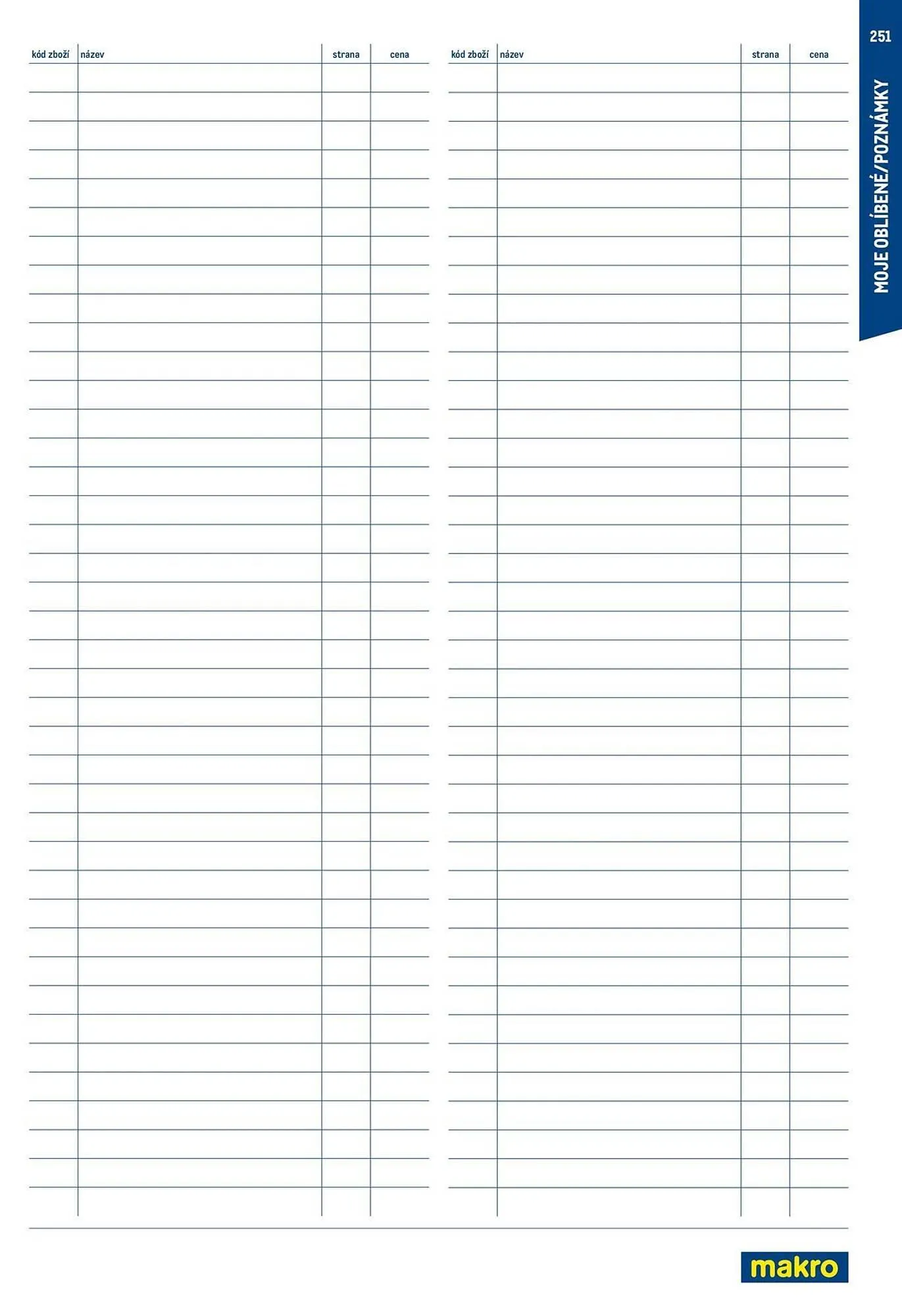 Makro leták - 2. února 31. ledna 2027 - Page 251