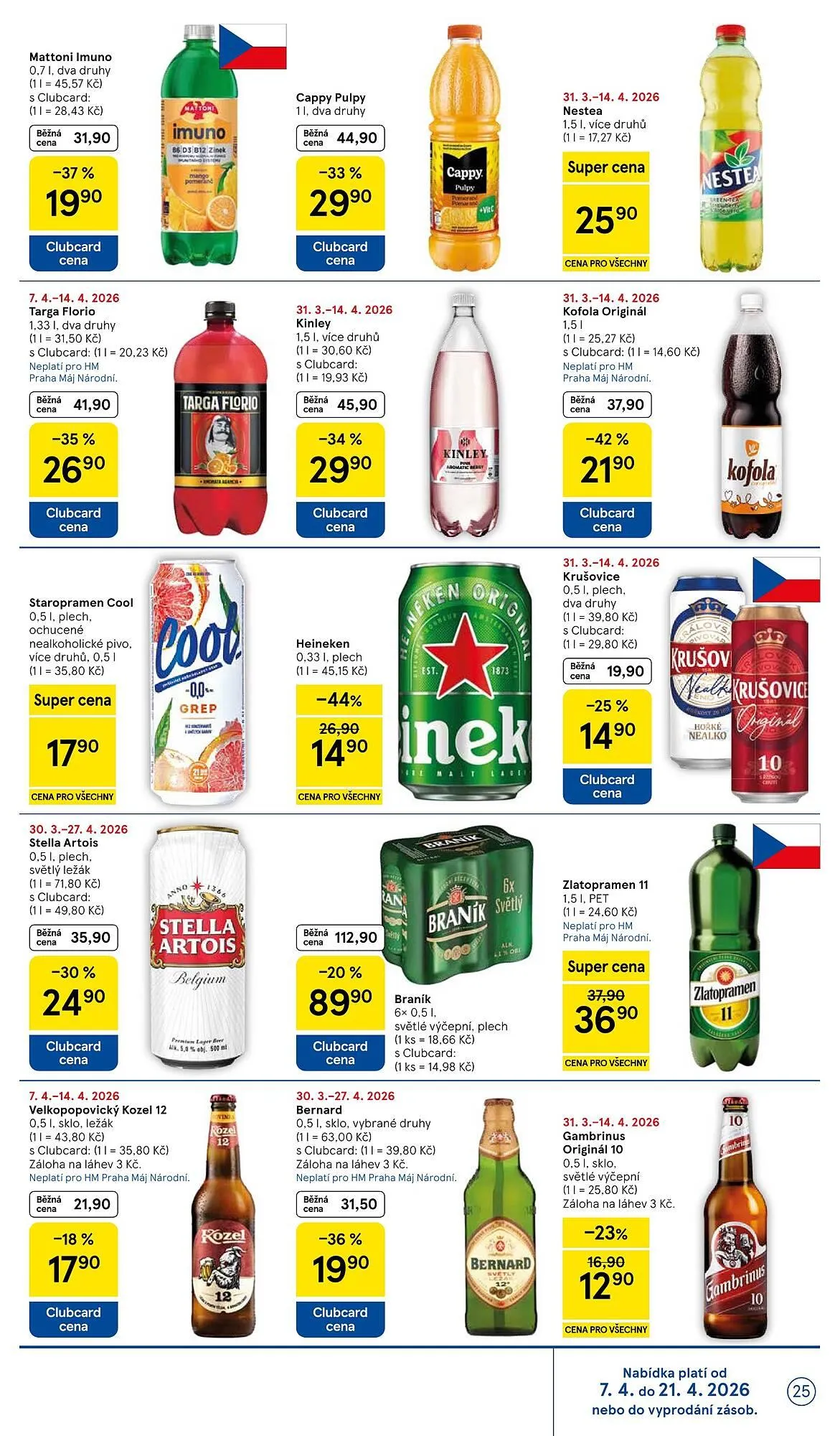 Tesco leták - 7. dubna 14. dubna 2026 - Page 25