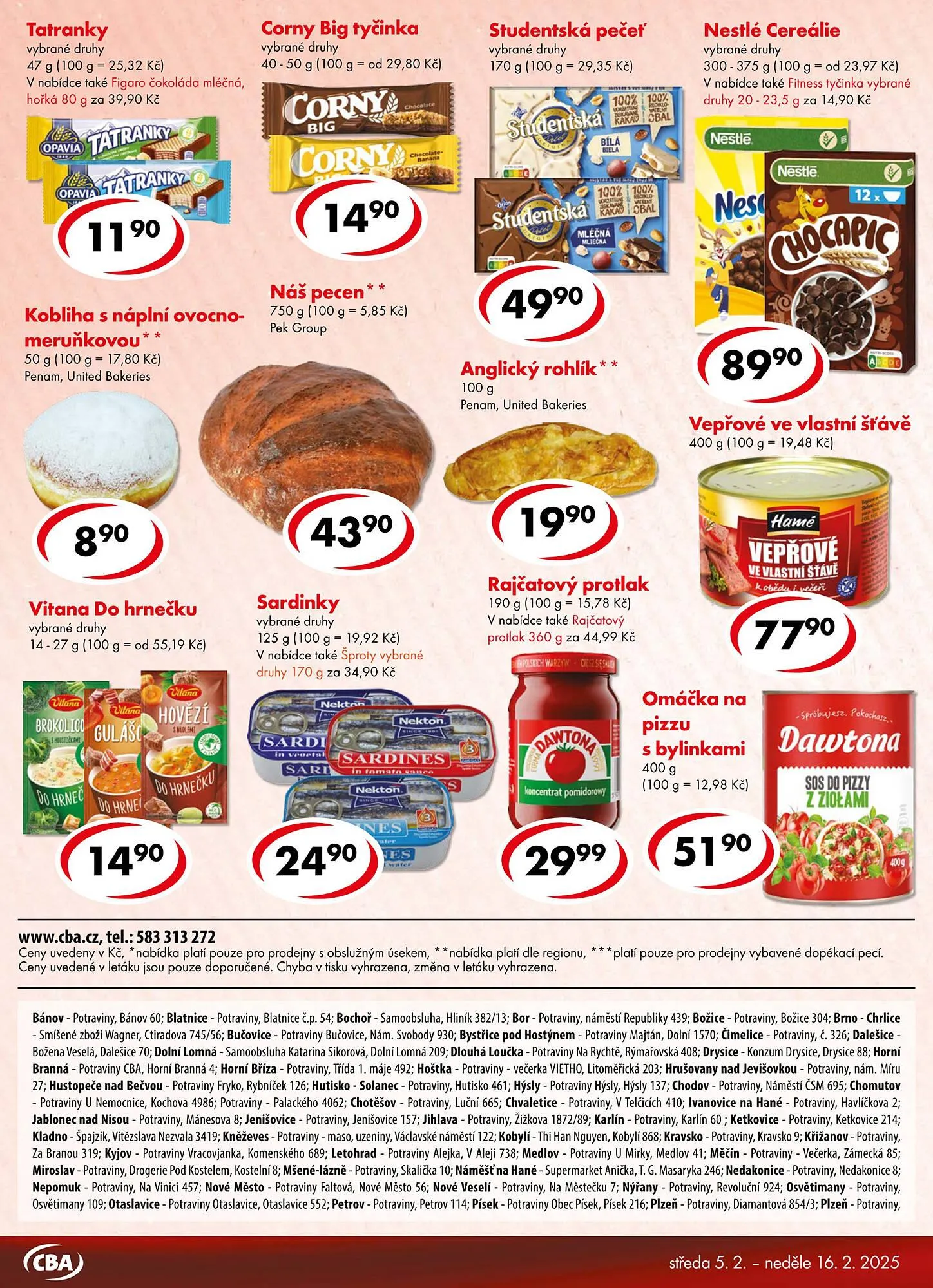 CBA leták - 5. února 16. února 2025 - Page 4