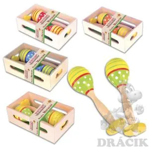 Dřevěné rumba koule