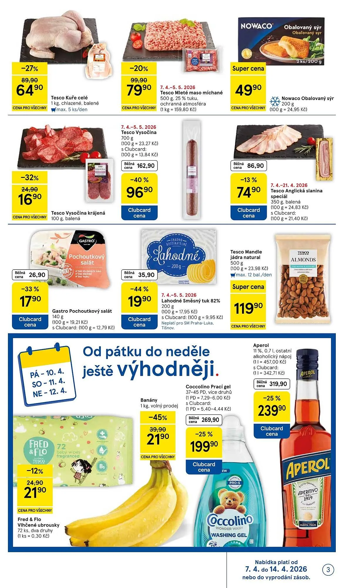 Tesco leták - 7. dubna 14. dubna 2026 - Page 3