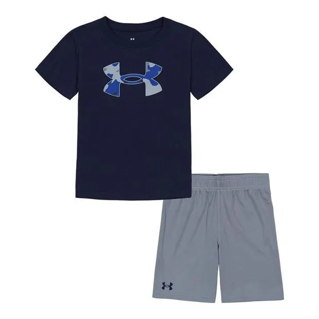 Under Armour Short Sleeve T Shirt Shorts Set Infant Boys