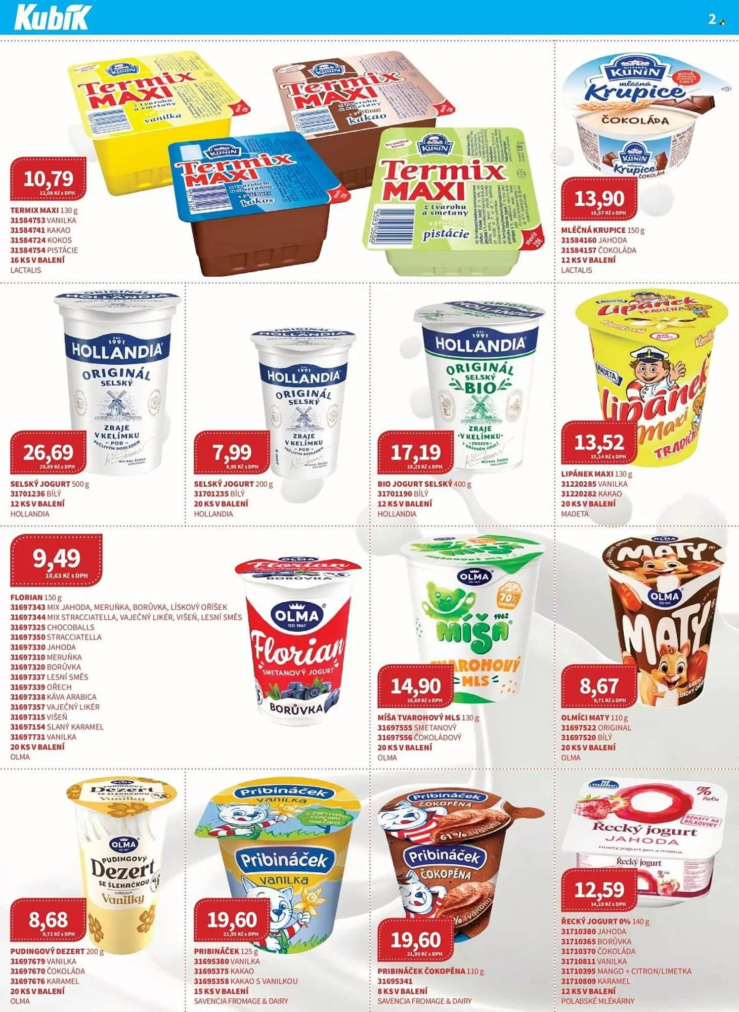 Kubík potraviny leták - 1. ledna 31. ledna 2026 - Page 2