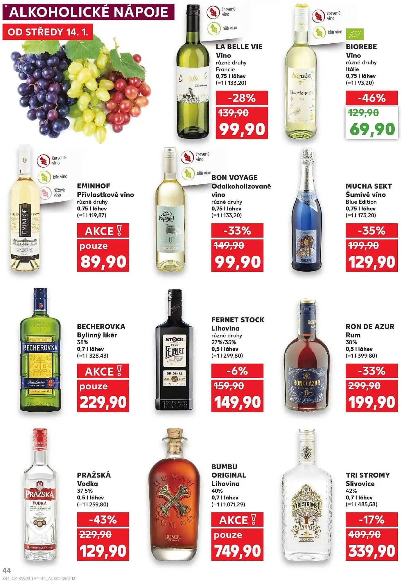 Kaufland leták - 14. ledna 20. ledna 2026 - Page 44
