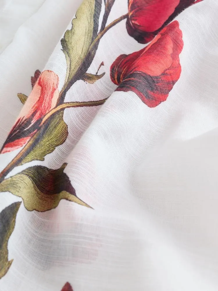 Bílo-zelené - Plážová košile s přehozem