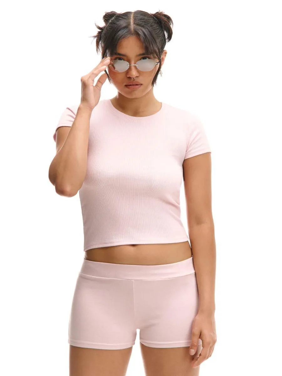 Tričko z žebrovaného úpletu