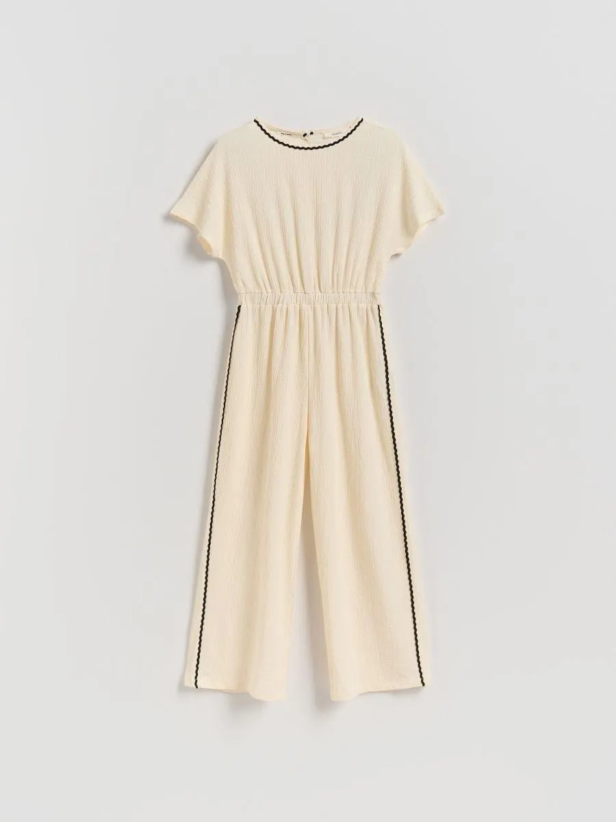 Overal se strukturou a lampasem