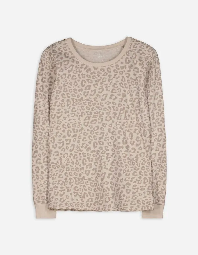 Horní pyžamový díl - Levhartí vzor