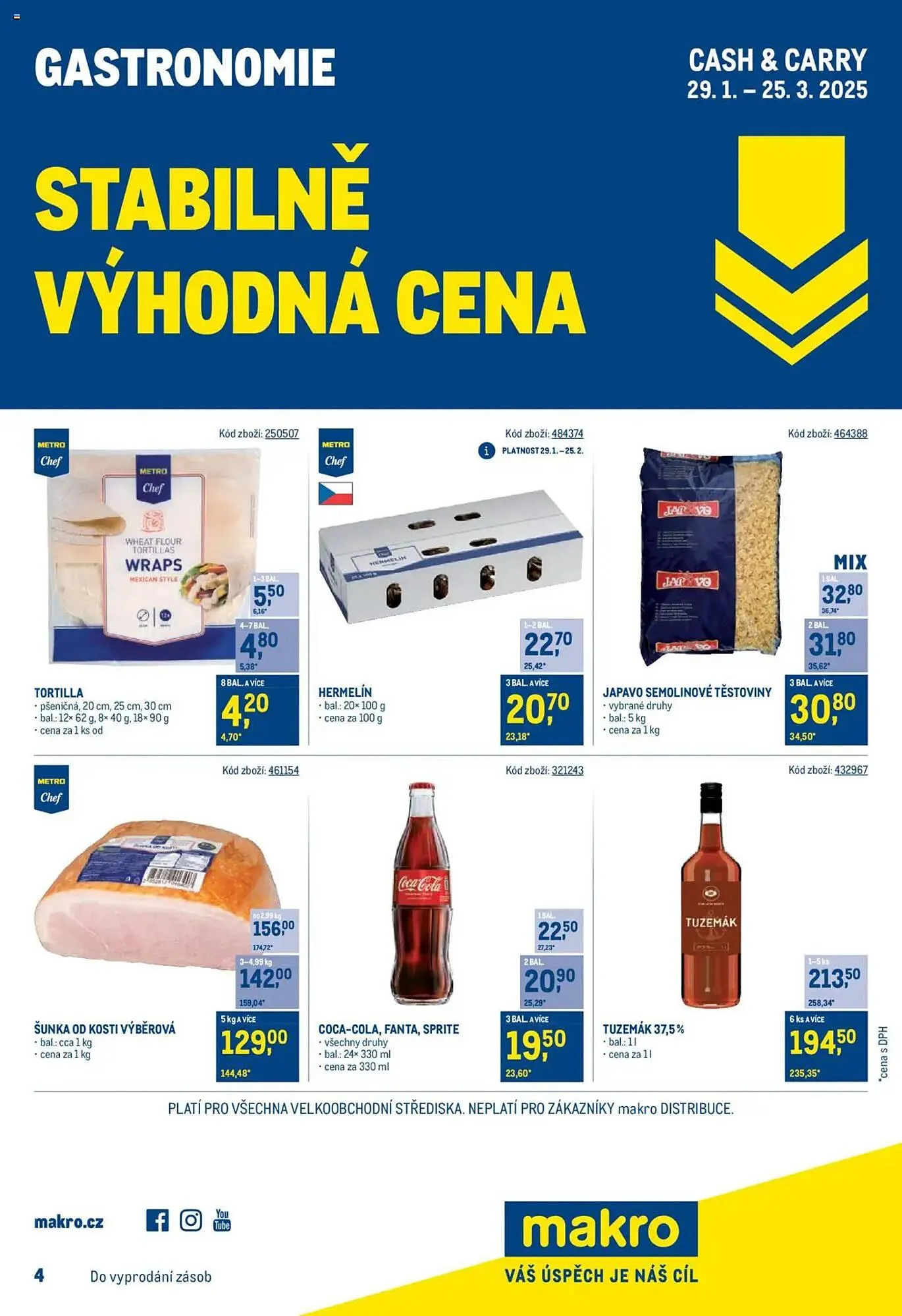 Makro leták - 29. ledna 25. března 2025 - Page 1