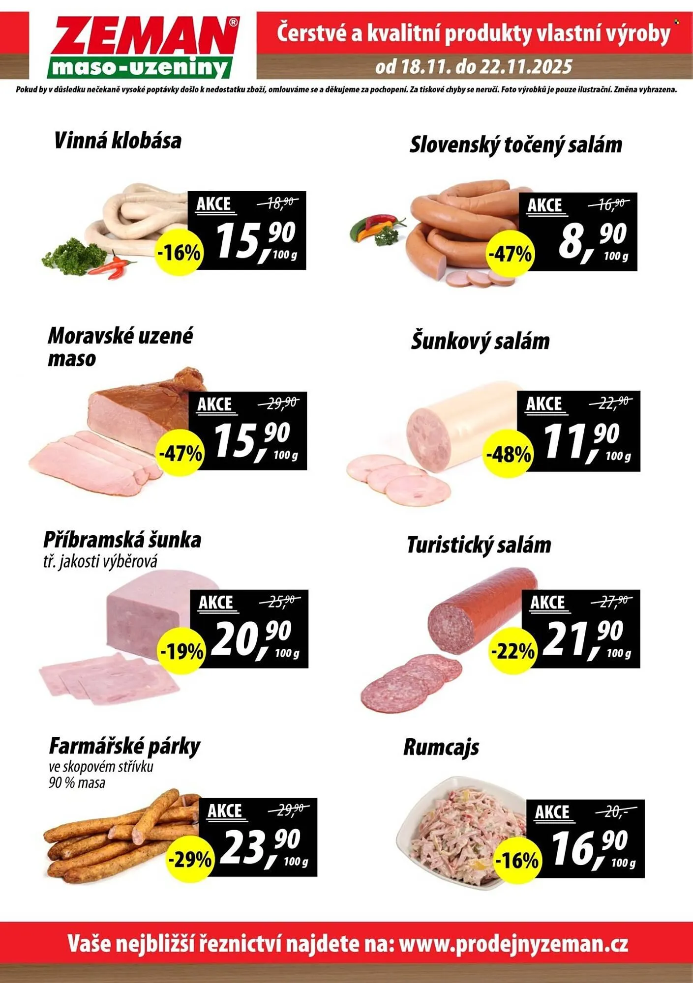 ZEMAN leták - 18. listopadu 22. listopadu 2025 - Page 2