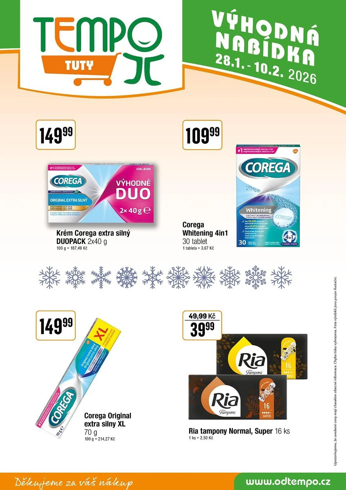 TEMPO leták - 28. ledna 10. února 2026 - Page 16