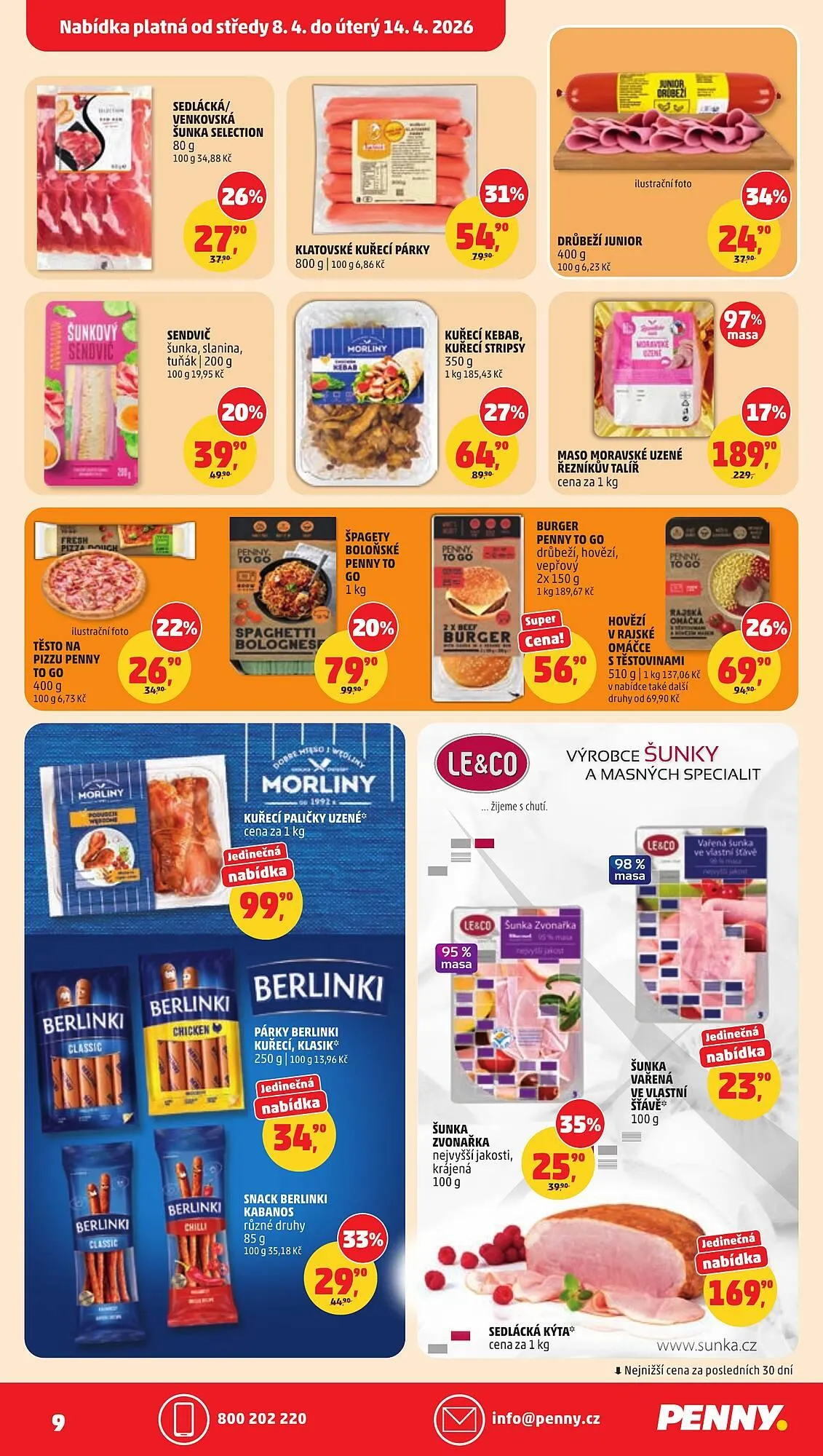 Penny Market leták - 8. dubna 14. dubna 2026 - Page 9