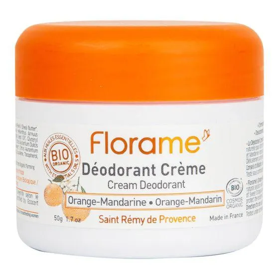 Deodorant krémový 24h pomeranč a mandarinka 50 g BIO FLORAME