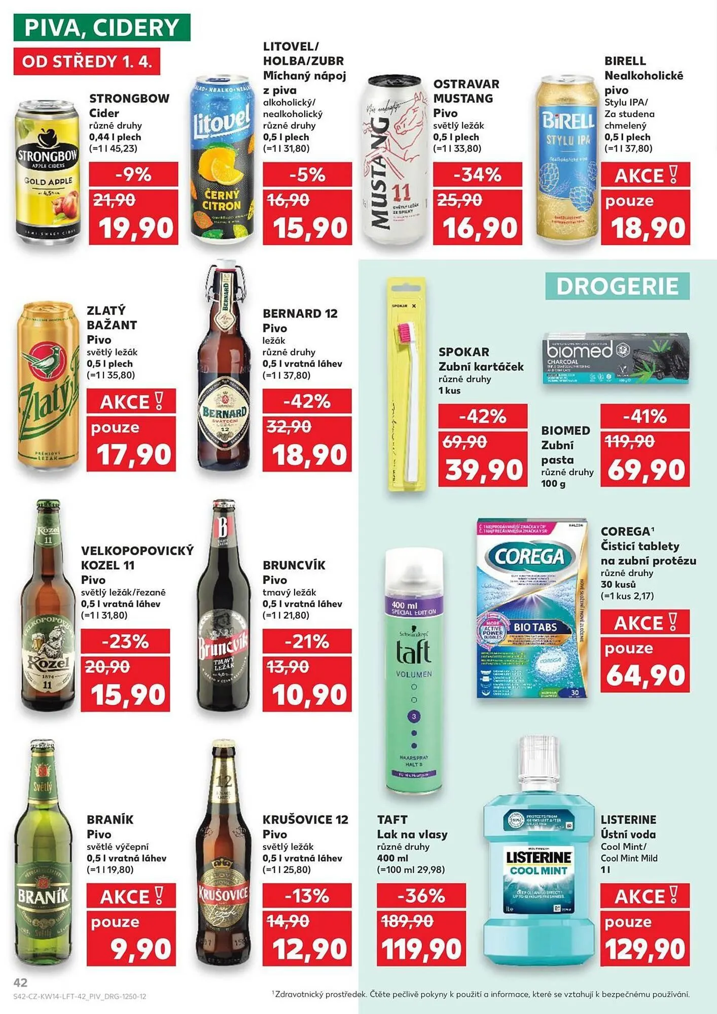 Kaufland leták - 1. dubna 7. dubna 2026 - Page 42