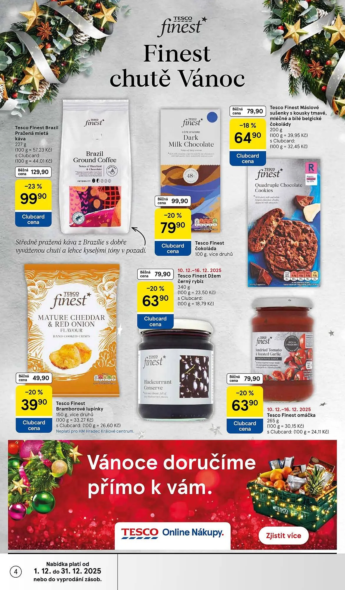 Tesco leták - 1. prosince 31. prosince 2025 - Page 4