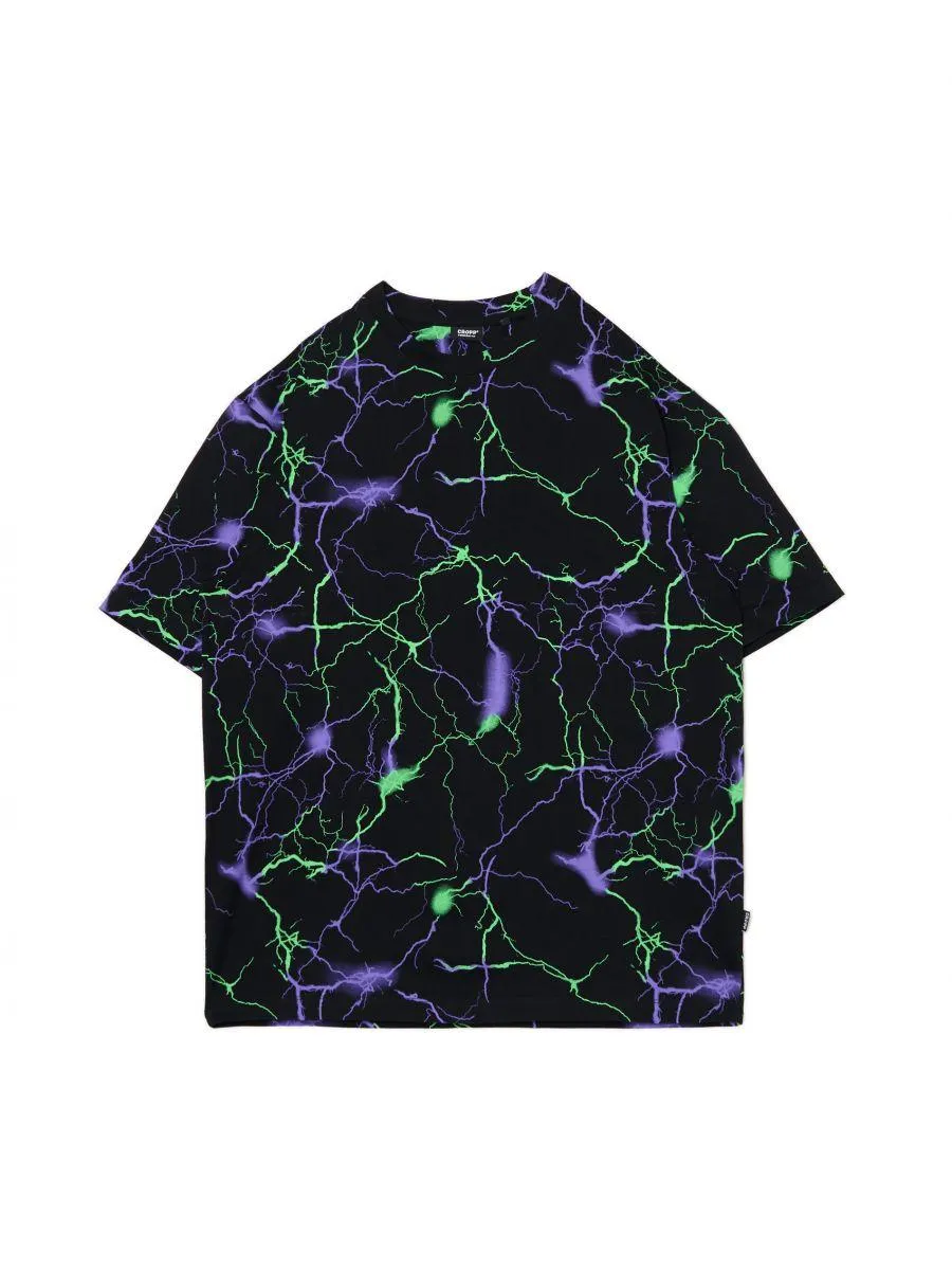 Černé tričko s potiskem