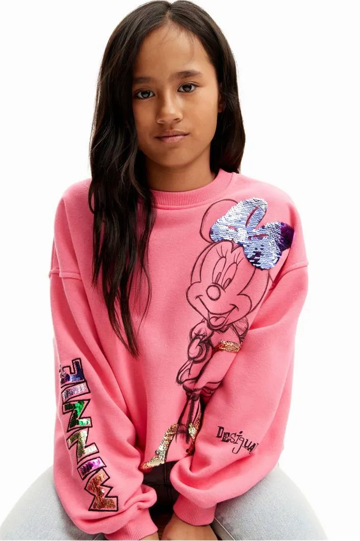 mikina Desigual Camile Minni fuxia magico