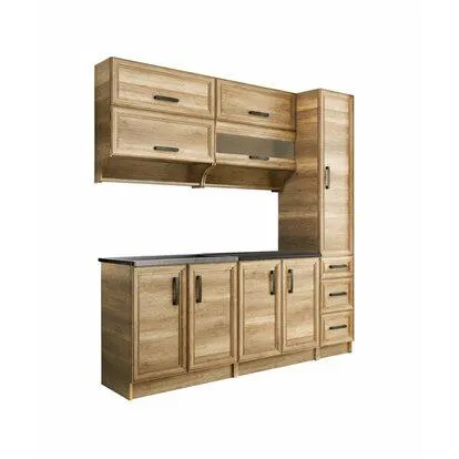 Black&White Style Kuchyňská sestava Christina 200 cm