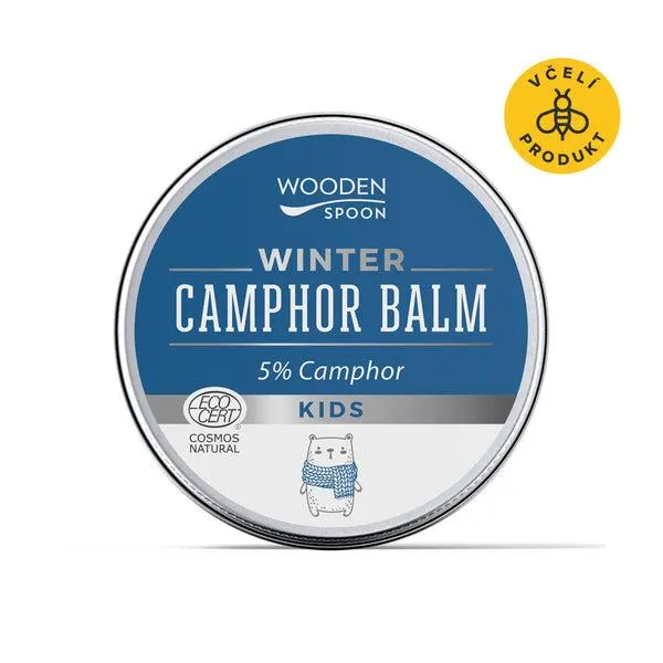 Wooden Spoon Zimní balzám pro děti s kafrem 5% BIO (60 ml) - exp. 04/2026