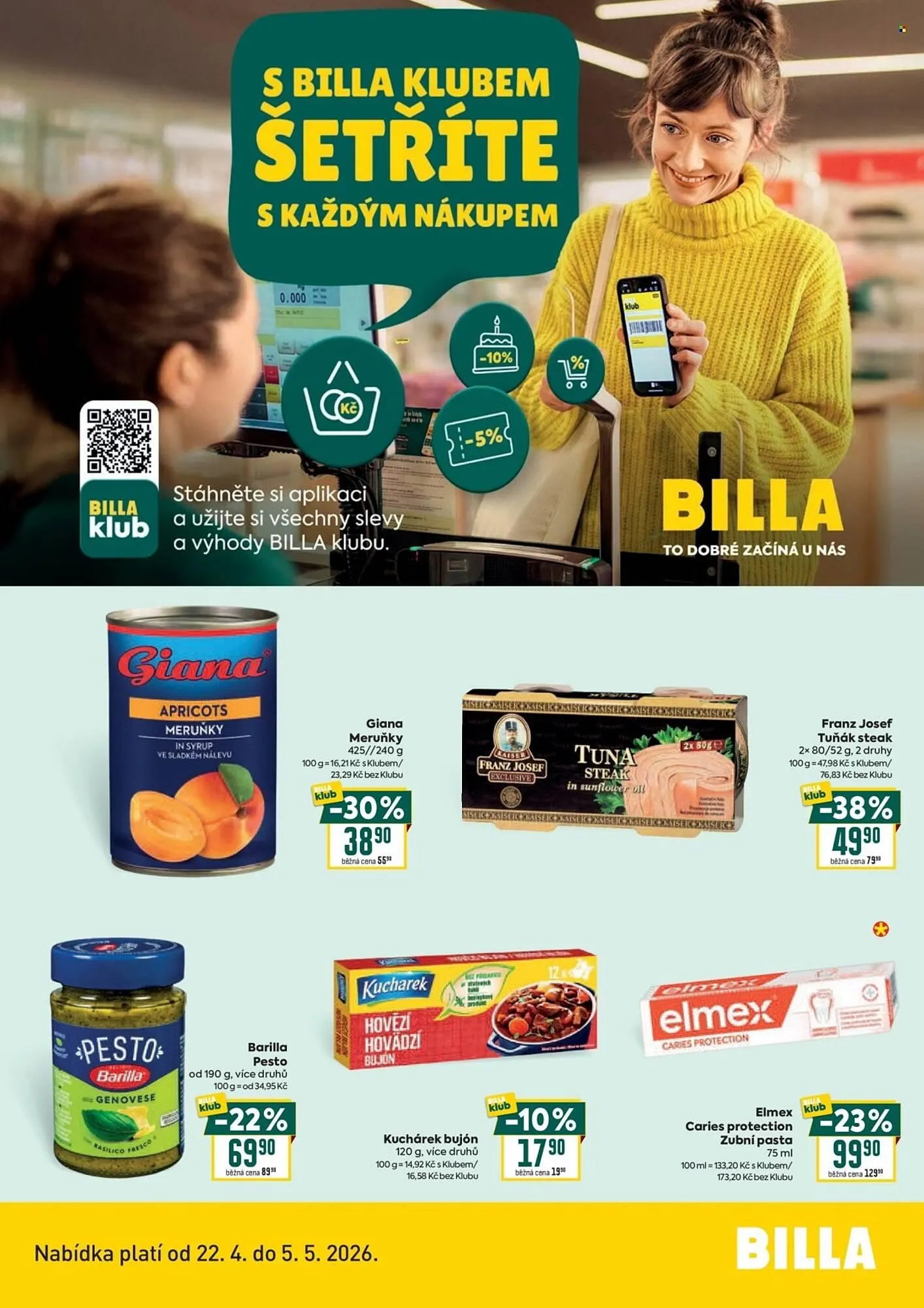 Billa leták - 22. dubna 5. května 2026 - Page 2