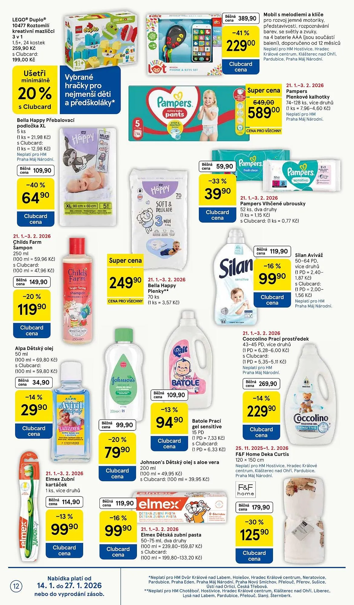 Tesco leták - 21. ledna 27. ledna 2026 - Page 12