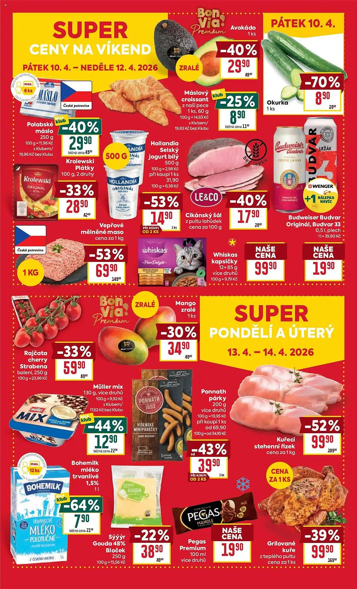 Billa leták - 7. dubna 14. dubna 2026 - Page 4