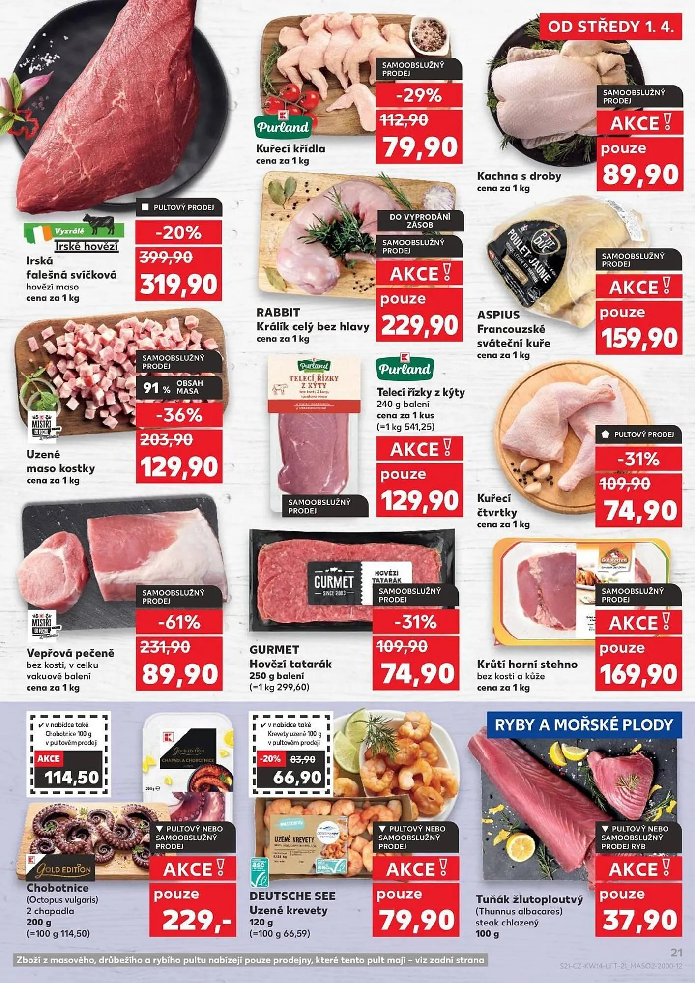 Kaufland leták - 1. dubna 7. dubna 2026 - Page 21