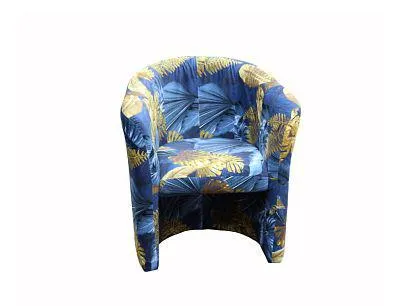 VEGAS křeslo, modrožlutá